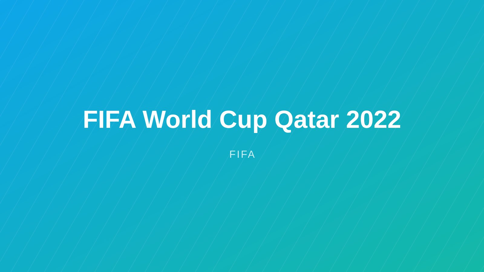 FIFA World Cup Qatar 2022